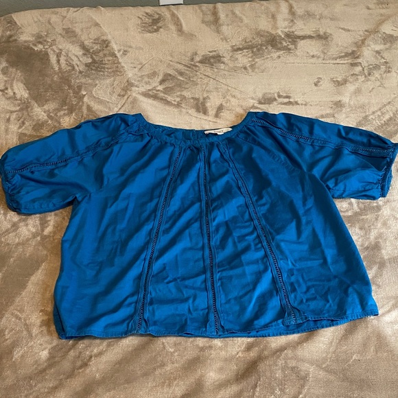 LOFT Tops - LOFT Blue Blouse